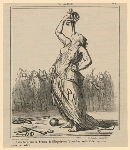 As Strong as the Chinese at the Hippodrome, Peace! [...]
