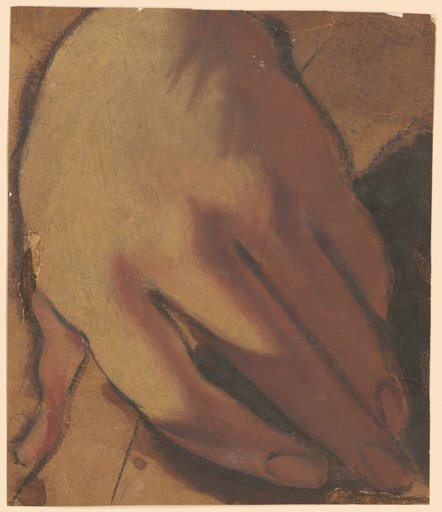 Hand (Detail from a Cartoon for a Wall Painting?)