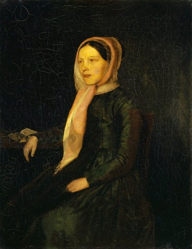 Portrait of Wilhelmine Wiggenhauser (née Lippe-Rumpf, Widow), Aunt of the Artist