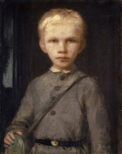 Portrait of Fritz Burckhardt, Son of Fritz and Anna Elisabeth Burckhardt-Brenner
