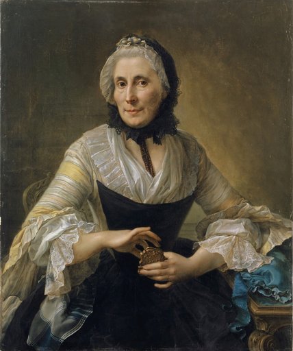 Portrait of an Unknown Lady with a Golden Bonbonnière