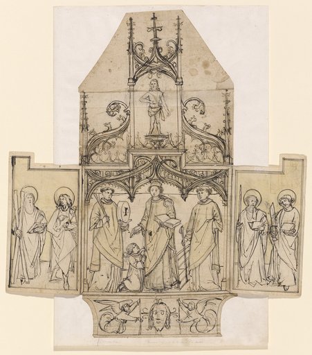 Design for a Winged Altarpiece