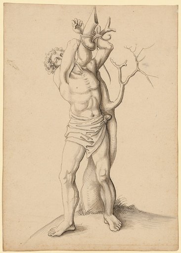 Martyr Bound to a Tree
