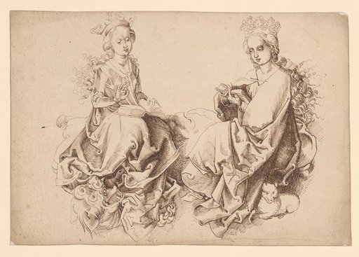 Saint Margaret and Saint Agnes