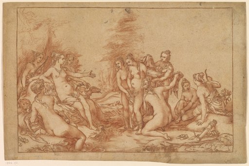 Diana discovers Callisto's transgression, after Hendrik van Balen (c. 1575–1632)