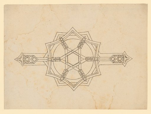 Constructed Plan of a (Monstrance) Baldachin