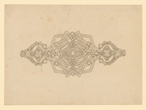 Constructed Plan of a (Monstrance) Baldachin