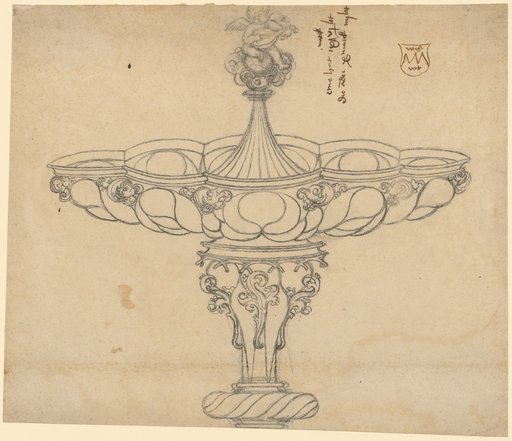 Buckled Open Bowl on a High Foot (Upper Part)