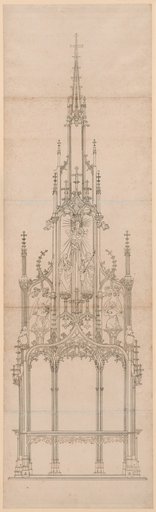 Elevation of an Altar (or Holy Sepulchre?)