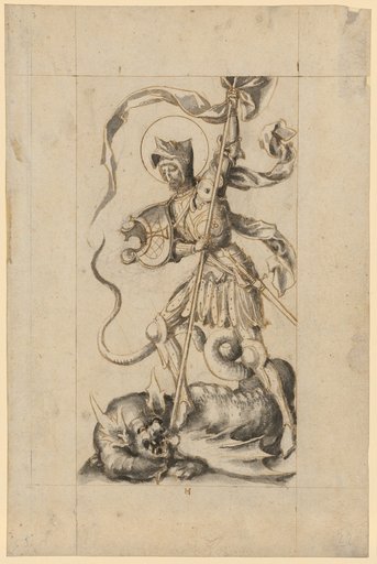 Saint George in the Dragon Fight