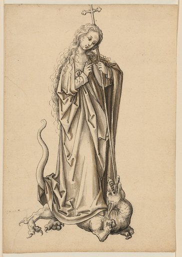 Saint Margaret, Standing on the Dragon