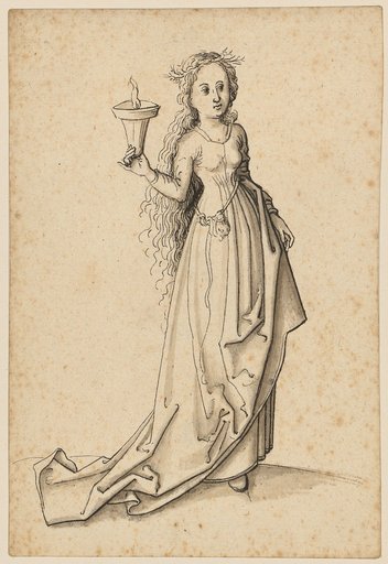 Wise Virgin, Facing Right