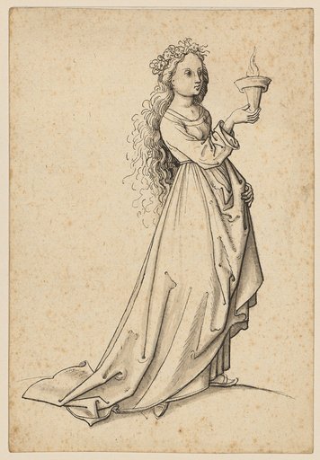 Wise Virgin, Facing Right