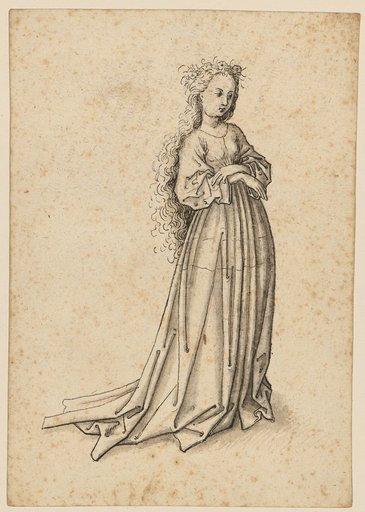 Standing Girl with Arms Crossed