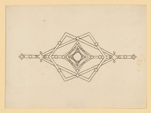 Constructed Plan of a (Monstrance) Baldachin
