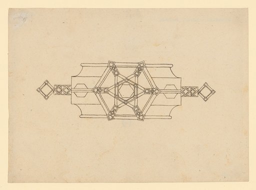 Constructed Plan of a Disc Monstrance