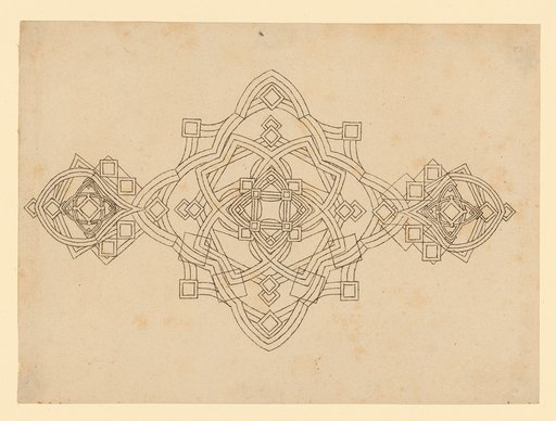 Constructed Plan of a (Monstrance) Baldachin
