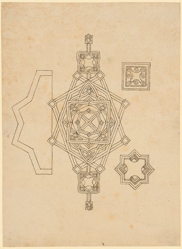 Constructed Plans (Sections through a Monstrance?)
