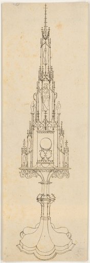 Elevation of a tower monstrance