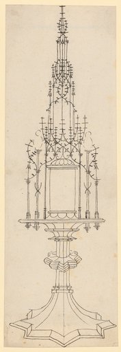 Elevation of a tower monstrance