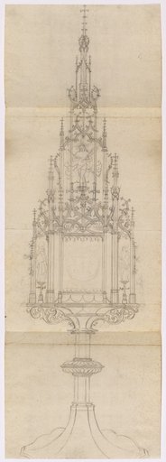 Elevation of a tower monstrance