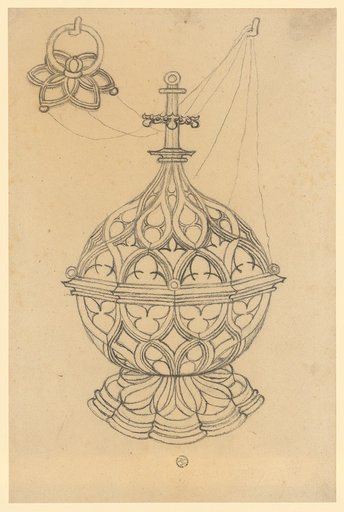 Gothic Thurible with Hanging Device