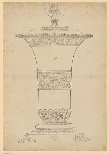 Lidded Cup with Date 1519