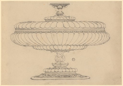 Wide Bowl-Shaped Covered Cup (Double Cup?)