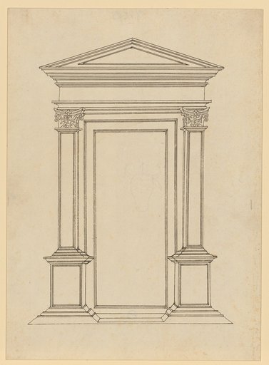 Elevation of a Renaissance Portal