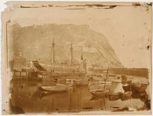 The Floating Dock in the Harbor of Scarborough