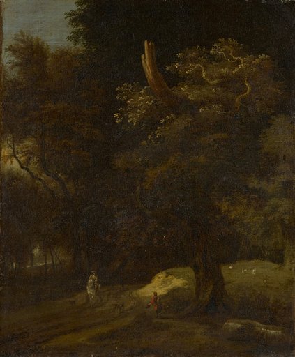 Rider in the Forest