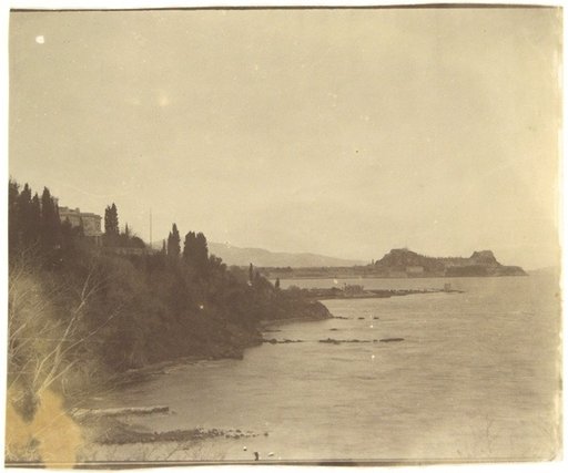 Coastal Landscape with the Old Fortress of Corfu Town in the Background