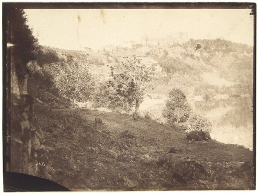 Genzano over Lake Nemi