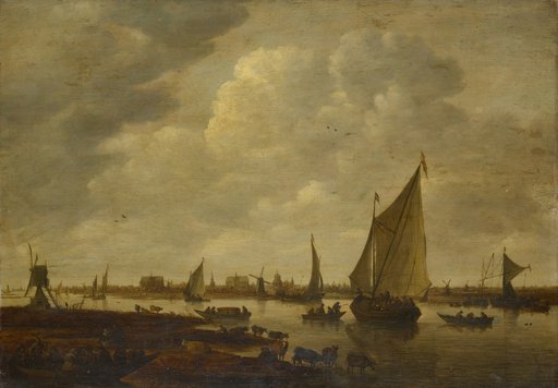 View of the City of Leiden