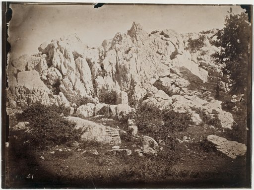 Rocky Landscape in the Vicinity of Rome