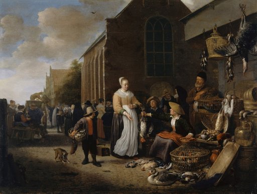 Poultry Market in Rotterdam