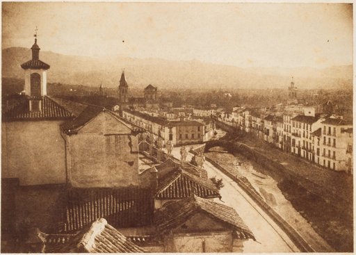 View of Granada Towards the Basílica de la Virgen de las Angustias