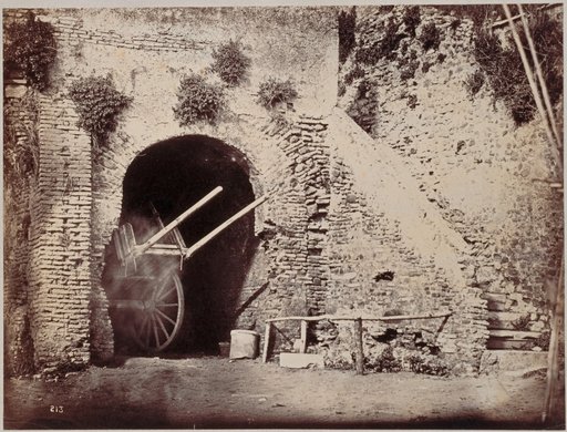 Cart in a Gateway in the Roman Campagna