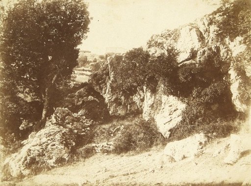 Rocky Landscape in the Vicinity of Rome (Olevano?)