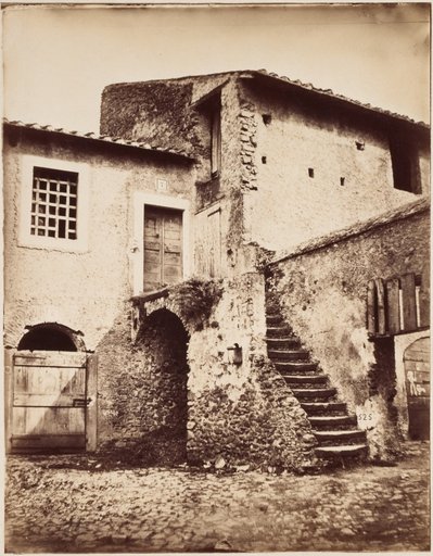 Staircase in Frascati