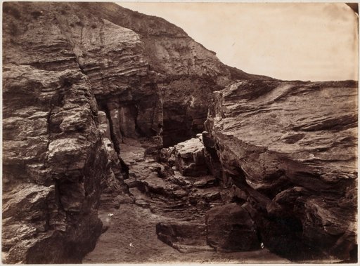 Rock Formation on the Coast near Scarborough
