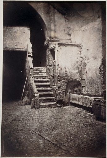 Staircase and Fountain
