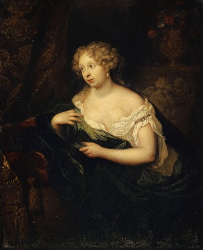 Lady in front of a Mirror