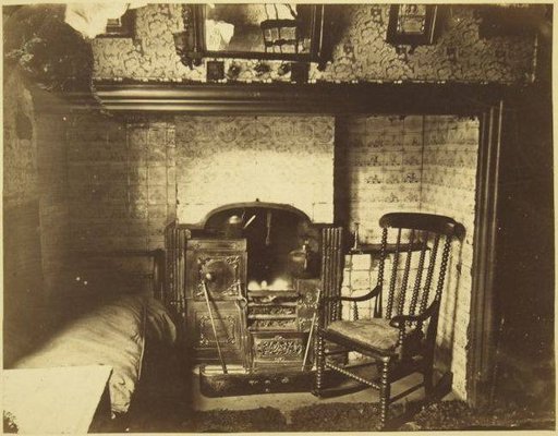 View into a Victorian kitchen