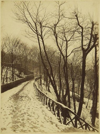 Bird Cage Walk in Scarborough in Winter