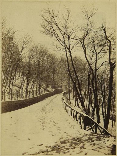 Bird Cage Walk in Scarborough in Winter