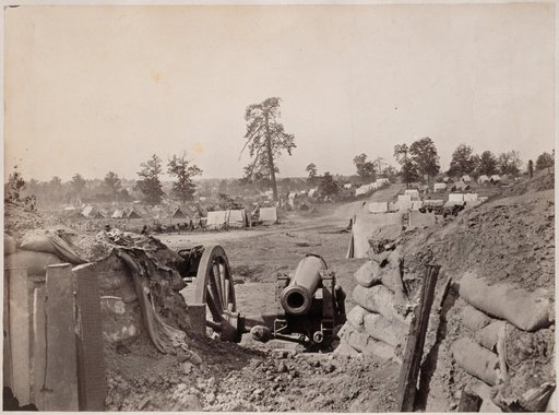 Rebel Works in front of Atlanta, GA No. 3