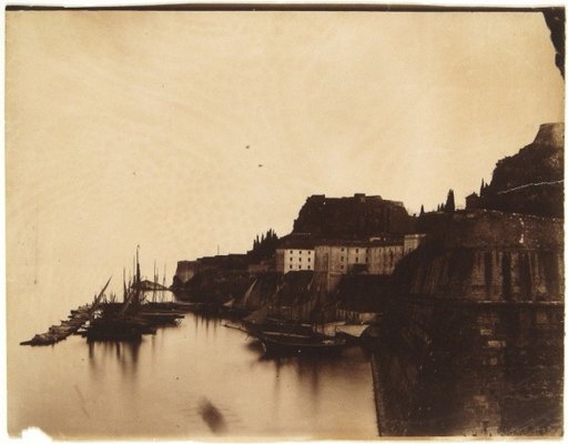 Harbor at the Old Fortress, Corfu Town