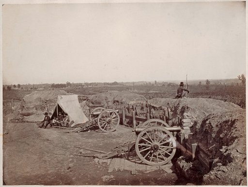 Rebel Works in front of Atlanta, GA No. 4