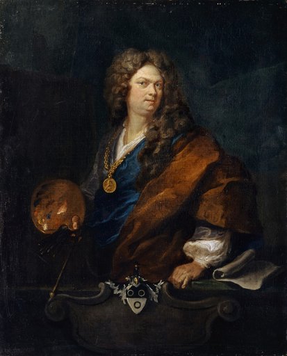 Self-Portrait with the Family Coat of Arms